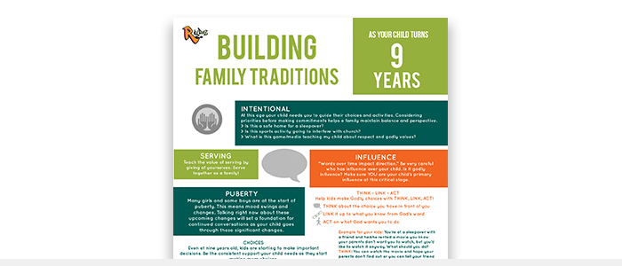 Kids Family Traditions Guide 9-Year-Olds