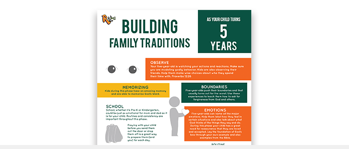 Kids Family Traditions Guide 5-Year-Olds